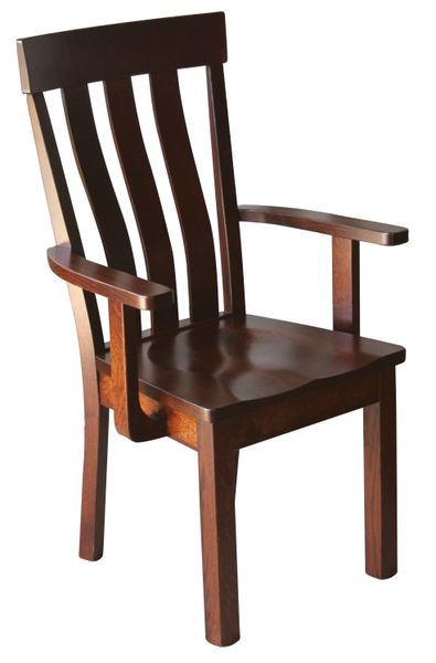 Western Mission style arm chair
