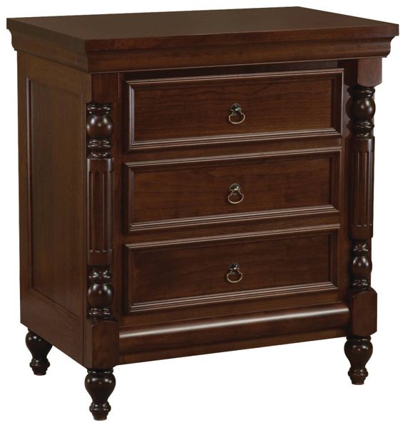 2336 Savannah 3-Drawer Nightstand